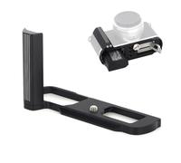 SZZCNOX Supporto a L con impugnatura in metallo per fotocamera Panasonic Lumix L10 (nero)