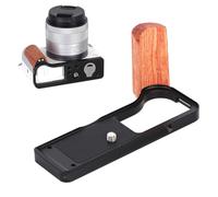 SZZCNOX Supporto a L in metallo per fotocamera digitale Canon EOS R50 V, impugnatura a forma di L con piastra a sgancio rapido integrata per Arca, nessun blocco della batteria e scomparto per schede