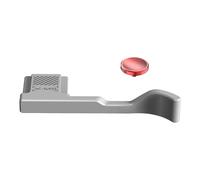 SZZCNOX XM5 - Impugnatura per pollice in metallo per fotocamera Fujifilm XM5, supporto per pollice, impugnatura antiscivolo con coperchio dell'otturatore del flash, protezione per fotocamera Fuji