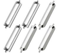 SZZETK 6 Pezzi Pelapatate Lama di Ricambio, Ricambio Per Pelapatate, Lame di Sostituzione di Valli Sicure Per Pelapate di Asparagi Lama di Ricambio Tupperware, Nuovo Peler di Pelapagne di Patate