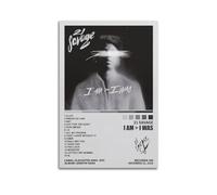 Szzmyo 21 poster su tela con album Savage, decorativo, moderno, 30 x 45 cm, senza cornice, per soggiorno, camera da letto, bagno, aula, corridoio, ufficio