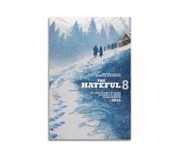 szzmyo Poster decorativo del film The Hateful Eight, stampa estetica moderna, su tela, per camera da letto, soggiorno, 30 x 45 cm, senza cornice