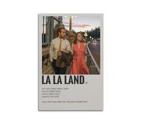 Szzmyo Poster decorativo su tela del film La La Land per camera da letto, soggiorno, bagno, aula, 30 x 45 cm, senza cornice