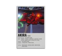 Szzmyo Poster del film Akira, stampa estetica moderna su tela, poster decorativo per camera da letto e soggiorno, 30 x 45 cm, senza cornice