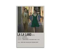 Szzmyo Poster del film La La Land su tela, stile moderno, decorazione artistica per camera da letto, soggiorno, 30 x 45 cm, senza cornice