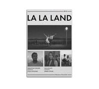 Szzmyo Poster del film La La Land su tela, stile moderno, decorazione artistica per camera da letto, soggiorno, 30 x 45 cm, senza cornice
