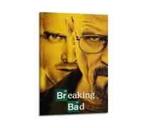 Szzmyo Poster della serie TV Breaking Bad, stampa estetica moderna, su tela, poster decorativo per camera da letto e soggiorno, 20 x 30 cm, con cornice