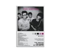 Szzmyo Poster The Smiths con album The Smiths, stampa estetica moderna, su tela, poster decorativo per camera da letto, soggiorno, 20 x 30 cm, senza cornice