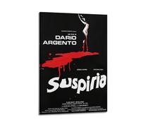 szzmyo Suspiria - Poster decorativo del film, stampa moderna su tela, per camera da letto, soggiorno, decorazione, poster, 60 x 90 cm, con cornice
