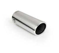 TERMINALE DI SCARICO SPORTIVO MARMITTA PER AUTO ACCIAIO INOX DRITTO Ø 35-48 mm