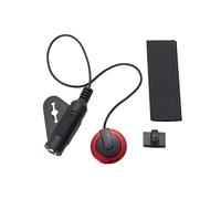 T-11 Trasduttore pickup piezoelettrico portatile per chitarra acustica, ukulele, violino - pickup EQ non invasivo con montaggio a scatto