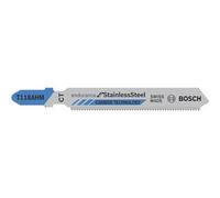 BOSCH LAMA PER SEGHETTO ALTERNATIVO MOD: T118AHM INSERTO IN METALLO DURO PER ACCIAIO INOX