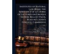 T 1712-1771 Rutherforth Institutes of Natural Law (Tascabile)
