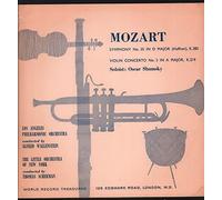 T 21 OSCAR SHUMSKY Mozart Violin Concerto/Symphony 35 Wallenstein/Scherman