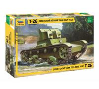 Zvezda ZS3542 Modellino Veicolo da Guerra In Plastica da Montare, T-26 Version 1932, Scala 1:35