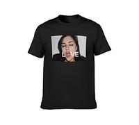 T-33B Grey Sasha Love Style Funny Unisex 100% Cotton Short-Sleeve T-Shirts Black S