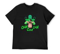 T-33B Käärijä Cha Cha Cha Finland Euro Song Contest Kaarija Unisex 100% Cotton O-Neck Unisex Short-Sleeve T-Shirts Black S