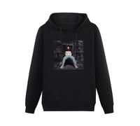 T-33B Men's Louis Tomlinson Walls Hoody Unisex Ptinted Hoodies Long Sleeve Men's Hooded with Pocket Black L