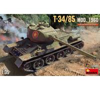 T-34/85 Mod. 1960 Tank 1:35 Plastic Model Kit MINIART