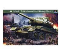 T-34/85 Modello 1944 Fabbrica 183 Al 1/16 Per TRUMPETER: Char Sovietico