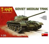 T-44M Soviet Medium Tank Plastic Kit 1:35 Model MINIART