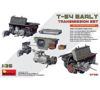 T-54 Early Transmission Set Engine 1:35 Plastic Model Kit MINIART