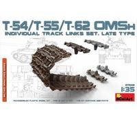 T-54/t-55/t-62 Omsh Individual Track Links Set.late Type 1:35 Plastic Model Kit