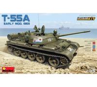 Miniart 37016 - 1/35 T-55A Tank Modello Precoce 1965 Kit Interno - Nuovo