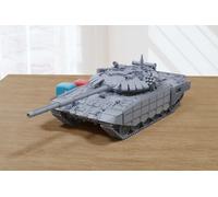 T-72B3 Bellisario 2016 Soviet Main Battaglia Tank - 3D Stampato Miniatura