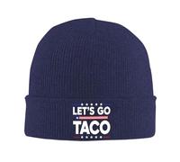 T.A.C.O Let's Go Taco Unisex Watch cap Comodo Berretto Beanie in Maglia Flessibile Skull cap per Tutte Le Stagioni Corsa Sci