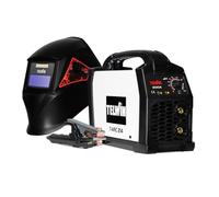 T-Arc 214 Saldatrice Inverter Elettrodo MMA 200A, con Maschera di Saldatura a Caschetto e Accessori, Macchina per Saldare Portatile Compatta e Semplice, per Manutenzione e Fai-da-Te Domestici, 230V