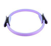 T best Anello Yoga, 4 Colori Dual Grip Yoga Anello Pilates Magic Circle Fitness Ring Resistance Circle Fitness Ring Esercizio Yoga Magic Circle(Viola)