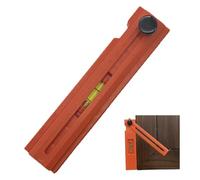 T Bevel - Righello di misurazione metrico e imperiale per la lavorazione dei metalli, ergonomico e orizzontale scorrevole a T, per falegnameria, artigianato, casa, costruzione, ferramenta, industria