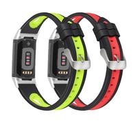 T-BLUER Cinturino Compatibile per Fitbit Charge 5 Cinturini,Silicone colorato di Ricambio per Charge 5 con Fermagli per Fitness Band Adatto a Tutte Le Dimensioni,Donna Uomo