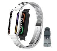 T-BLUER Compatibile per Cinturino Xiaomi Redmi Smart Band Pro,Redmi Smart Band Pro Cinturini di Ricambio Metallo Acciaio Inossidabile Accessori per Redmi Smart Band Pro Braccialetto Intelligente