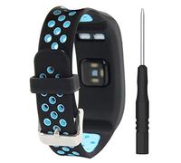 T-BLUER Compatible Garmin Vivosmart HR Cinturino,per Cinturino con Cinturino di Ricambio Cinturino in Tessuto Silicone per Garmin Vivosmart HR Tracker Fitness Activity Accessori