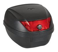 BAULETTO MOTO SCOOTER 28 LITRI COLORE NERO GOFFRATO CON PIASTRA PIATTA T-BOX 28