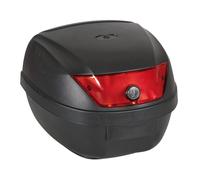 BAULETTO MOTO SCOOTER 28 LITRI COLORE NERO GOFFRATO CON PIASTRA PIATTA T-BOX 28