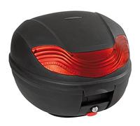 BAULETTO PER MOTO SCOOTER POSTERIORE VALIGIA NERO UNIVERSALE 32 L LAMPA