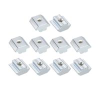 T Dadi,30pz - Placcato Nichel Carbonio Acciaio T Scanalatura,4545 Serie M5