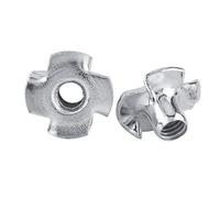 T Dadi aPunte a Dado in Acciaio Zincato a Carbone Duro per Mobili per la Lavorazione del Legno M3 / M4 / M5 / M6 / M8(M4 50 pezzi)