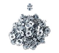 T Dado Filettato M4 X 8Mm T-Nuts Dadi a Quattro Punte T-Scanalatura Inserti Blin