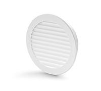 T della zulrg 150 zuluft Griglia circolare di diametro in Bianco per esterni e interni/CompAir Flow 150/accessorio per cappa