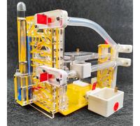 T Design Fai da te Fattoria di formiche con area di alimentazione Nido di formiche in acrilico Casa di formiche per insetti Villa Anthill Officina per animali domestici Mania per casa Hotel di