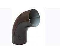 T.E.G. METALLI S.R.L. Curva Gomito 90° per Pluviale Grondaia Varie Misure e Materiali (Lamiera/Testa di Moro, 100)