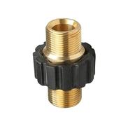 T&F - Adattatore per idropulitrice ad alta pressione da M22 a M22, 3/8", 1/4 pollici, Quick Connect