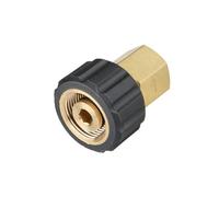 T&F adattatore per idropulitrice ad alta pressione M22 a M22 / 3/8 pollici / 1/4 pollice Quick Connect per pistola a spruzzo automatica