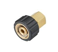 T&F Adattatore per idropulitrice ad alta pressione M22 a M22 / 3/8 pollici / 1/4 pollici Quick Connect per pistola a spruzzo automatica