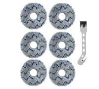 T/F, panni di ricambio in microfibra per robot aspirapolvere e mocio E COVACS Deebot T20 omni/PRO/MAX T20 Pro/Max Plus, confezione da 6