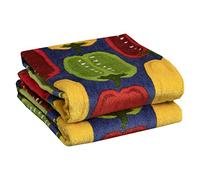 T-fal 68554 - Asciugamano da cucina, Cotone, Peppers, Confezione da 2